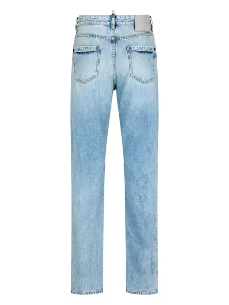 Džinsai Dsquared2 su įbrėžimais mėlyna