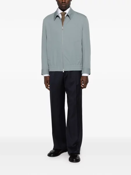 Pantaloni Lardini plisate albastru