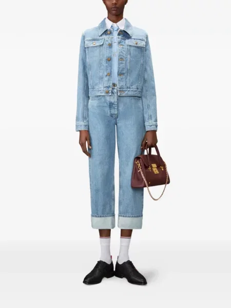 Geacă de blugi Thom Browne albastru