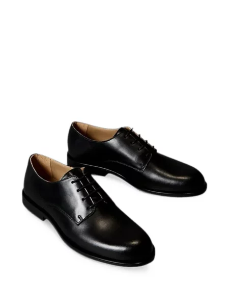 Pantofi derby Calvin Klein cu autograf negru