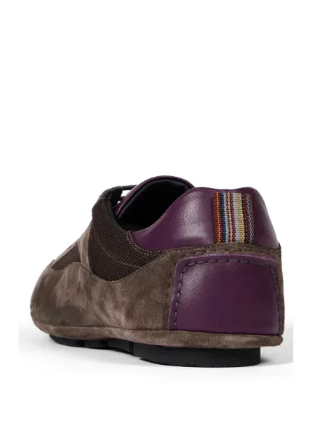 Sneakerși Paul Smith din piele maro