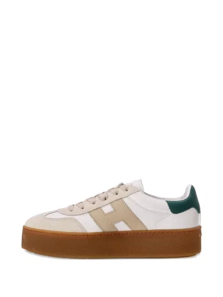 Sneakerși Hogan din piele cu platformă