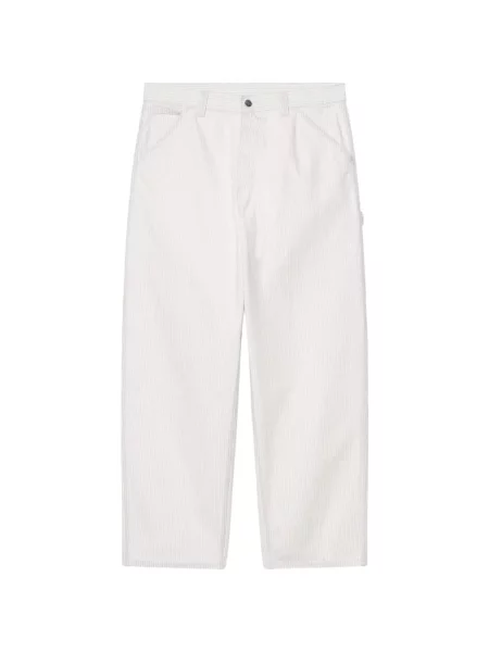Pantaloni Carhartt Wip alb