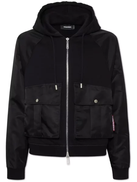 Hanorac cu glugă Dsquared2 negru