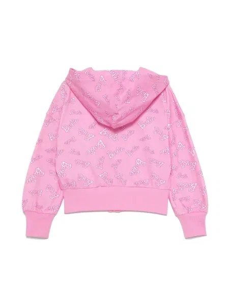 Bluza z kapturem dziecięca Monnalisa różowa