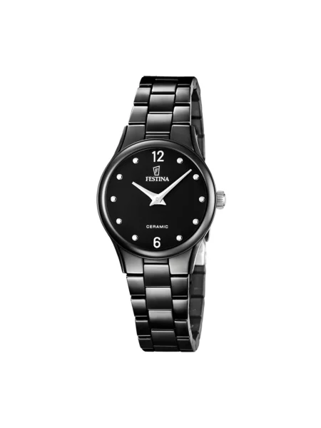FESTINA Analogové hodinky Watch Ceramic' černá