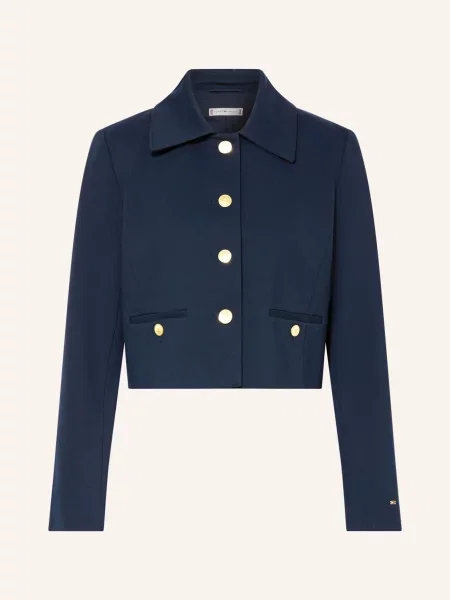 Tommy Hilfiger Kabátová Bunda tmavě modrá