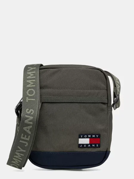 Чанта през рамо Tommy Jeans зелено