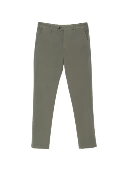 Pantaloni chino Canali verde