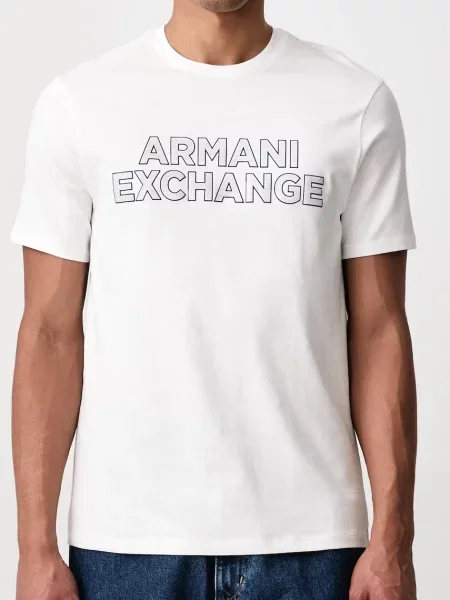 Armani Exchange férfi póló bézs
