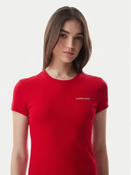 Tričko Tommy Jeans červené