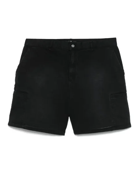 Pantaloni scurți cargo Represent negru