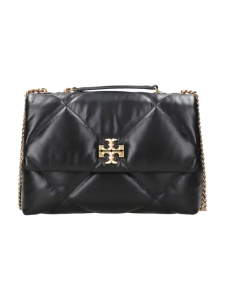 Torebka Tory Burch z nadrukiem czarna