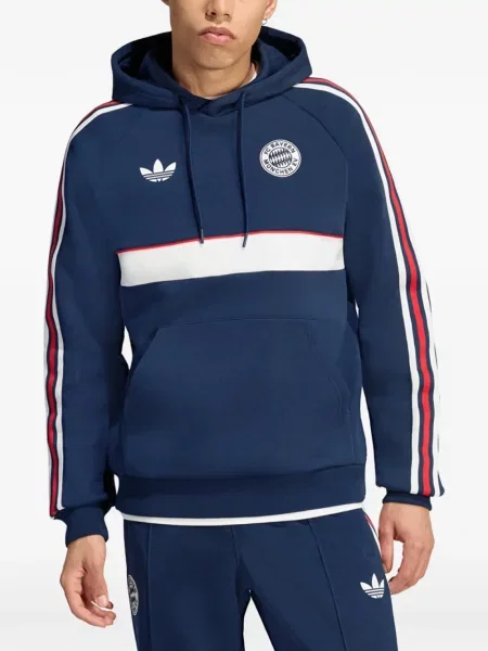 Długa bluza Adidas pomarańczowa