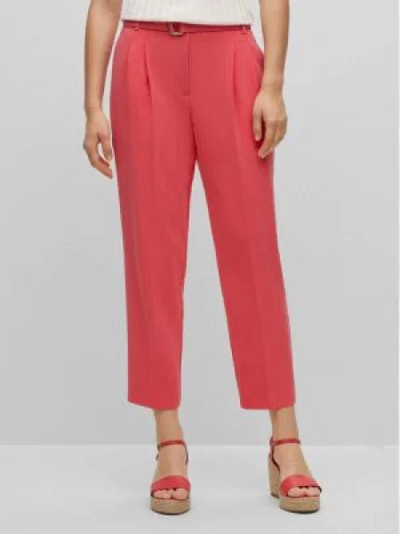 BOSS BLACK Pantaloni Tapiah negru