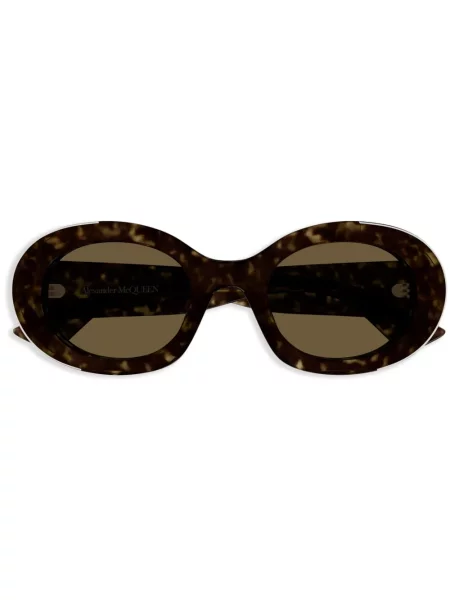 Ochelari de soare Alexander Mcqueen Eyewear maro