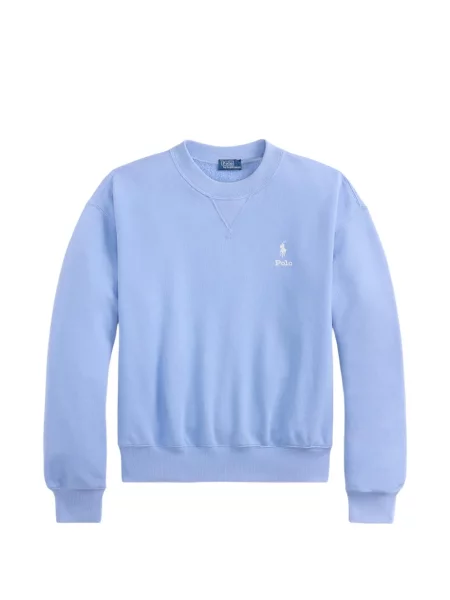 Велурени бягане с яка чорапи Polo Ralph Lauren синьо