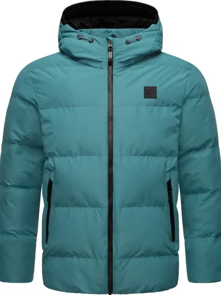 Ragwear Geacă funcțională Norg turcoaz negru