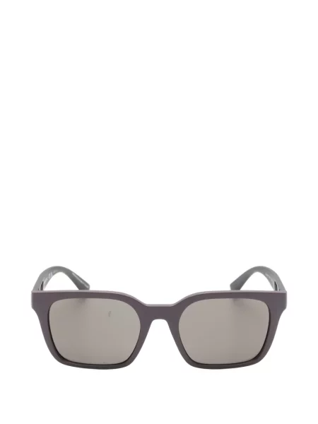 Ochelari de soare pătrați Emporio Armani roșu