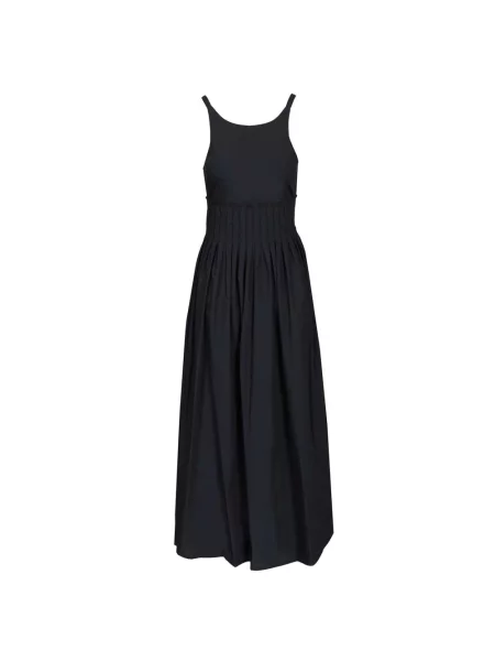 Długa sukienka maxi Emporio Armani niebieska
