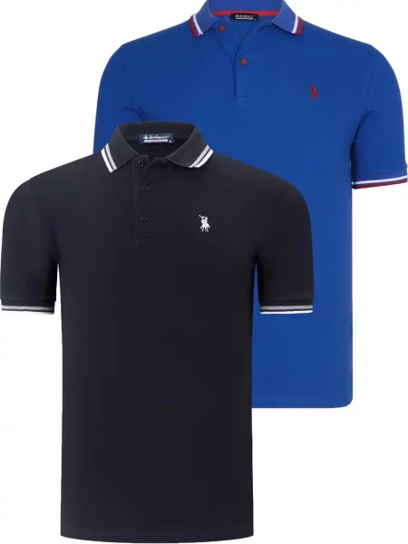 Tricou polo Dewberry negru