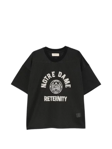 Tricou Reternity cu imagine plasă negru