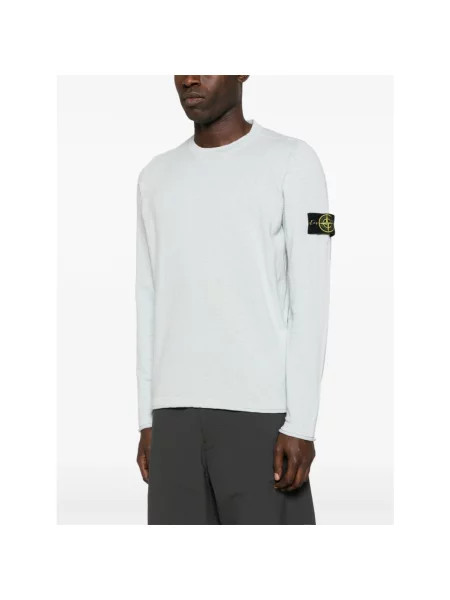 Sweter Stone Island z kamieniami niebieski