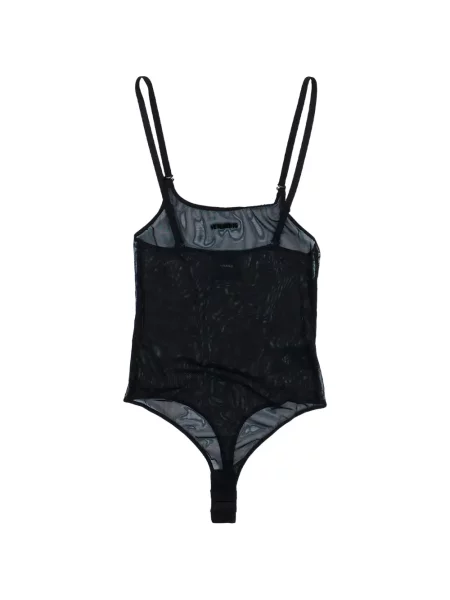Body Vetements plasă negru