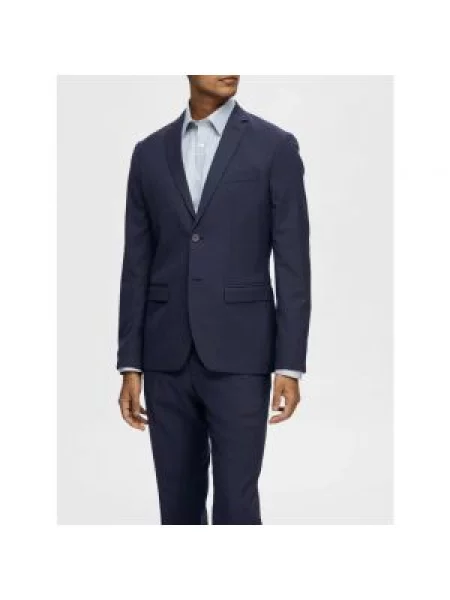 Marynarka Selected Homme niebieska