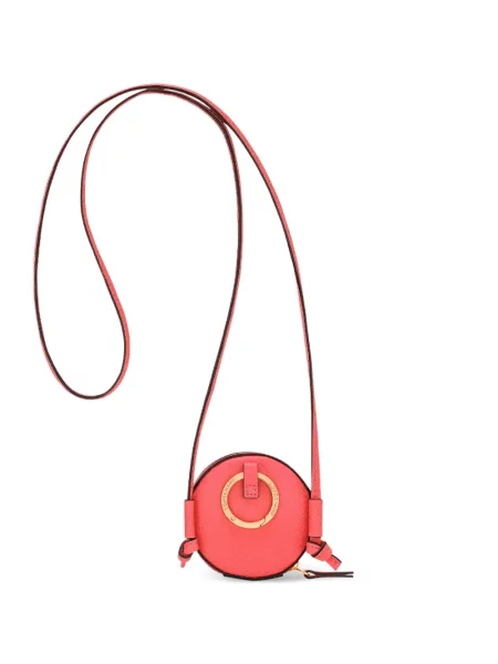 Portofel Longchamp din piele roz