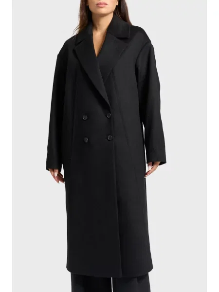 Пальто Boss чорне