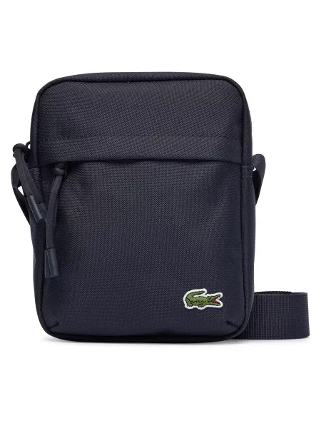 Плоска сумка Lacoste cиній