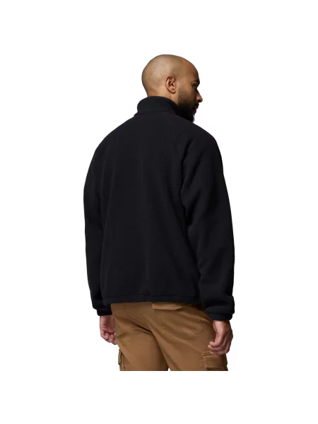 Fleece fleece melegítő felső Columbia fekete