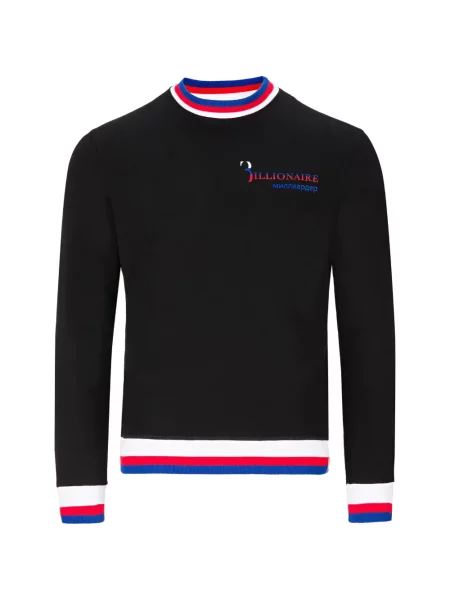 Суичър без качулка Billionaire черно