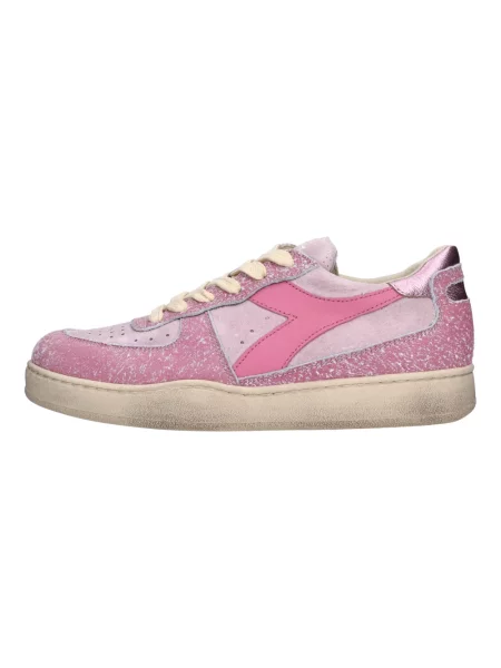 Sneakersy Diadora skórzane retro różowe
