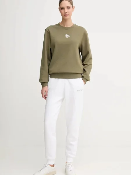 Кофта Lacoste з принтом зелений