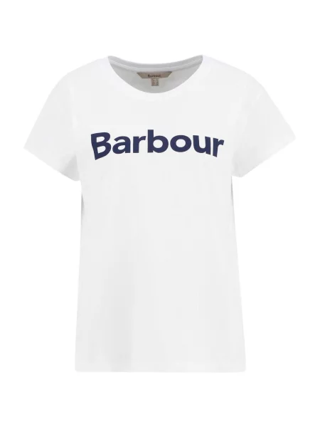 Tricou Barbour alb