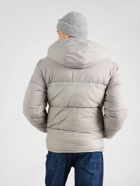 JACK & JONES Prechodná bunda JCOUnion tmelová / svetlosivá