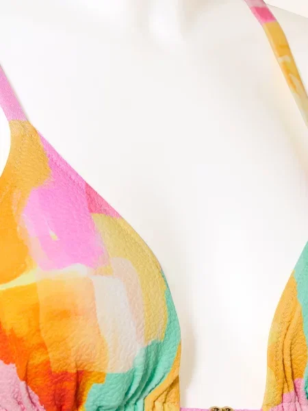Watercult Trójkątny Stanik Bikini Empowered Play rosa żółte