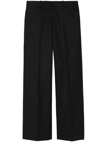 Pantaloni Undercover de lână negru