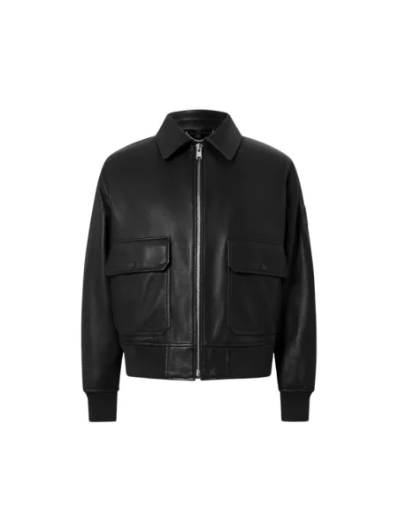Kurtka skórzana Belstaff czarna