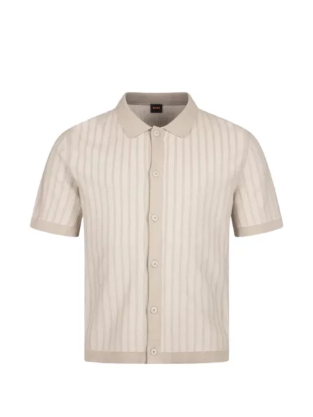 Scurt cardigan Boss tricotate