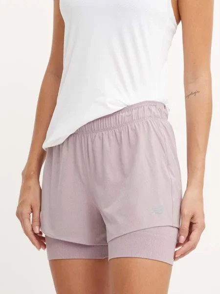 New Balance női rövidnadrág 3" jég bor. Méret: XL lila