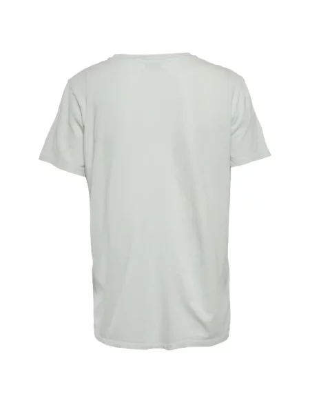 Tricou Sandro din jerseu alb