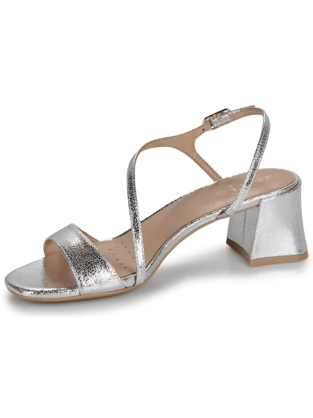 Pantofi Geox argintiu