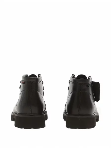 Cizme scurte Clarks din piele negru