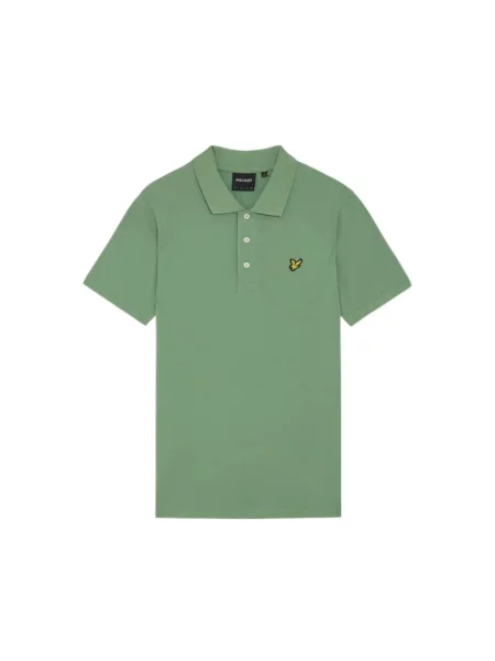 Koszulka polo Lyle & Scott zielona