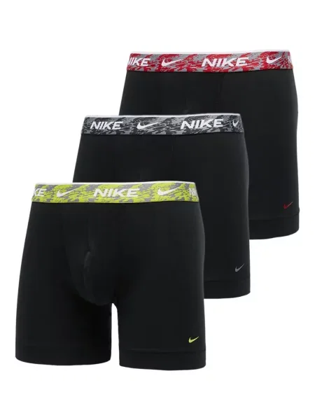 Boxeri Nike cu broderie din fleece verde