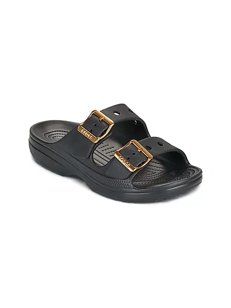 Natikači Crocs z zaponko črna