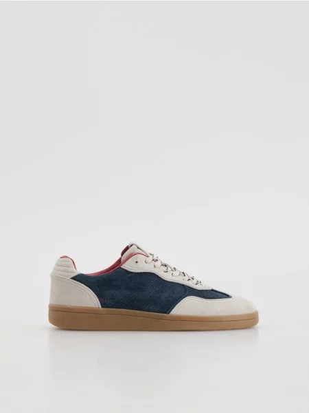 Замшевые кеды Reserved